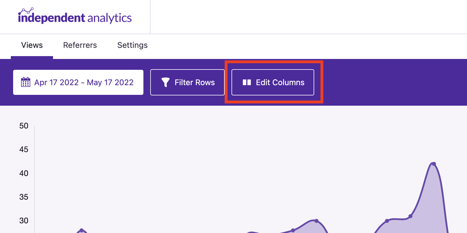 How To Customize The Columns Independent Analytics